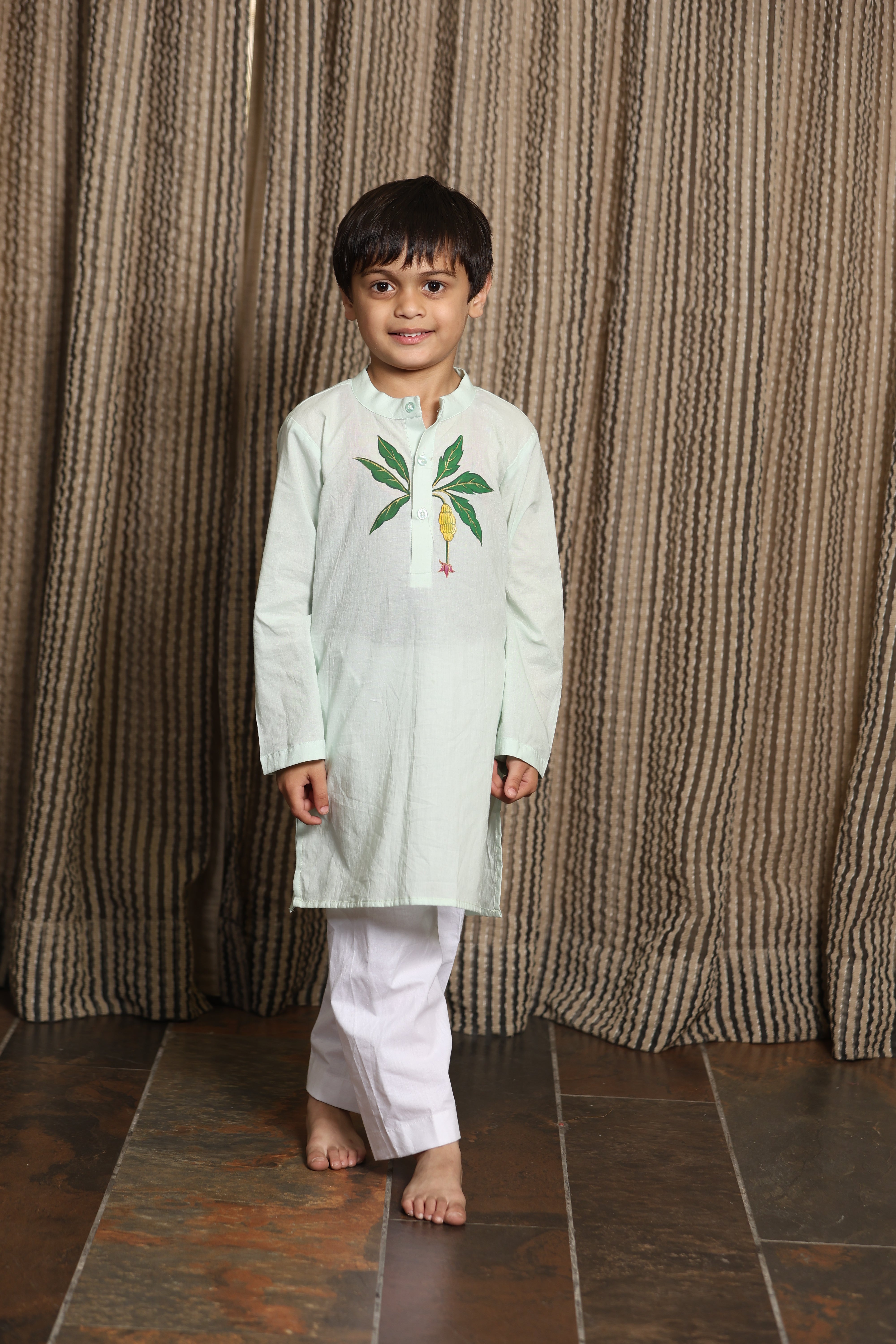 Palm Handpainted Kurta