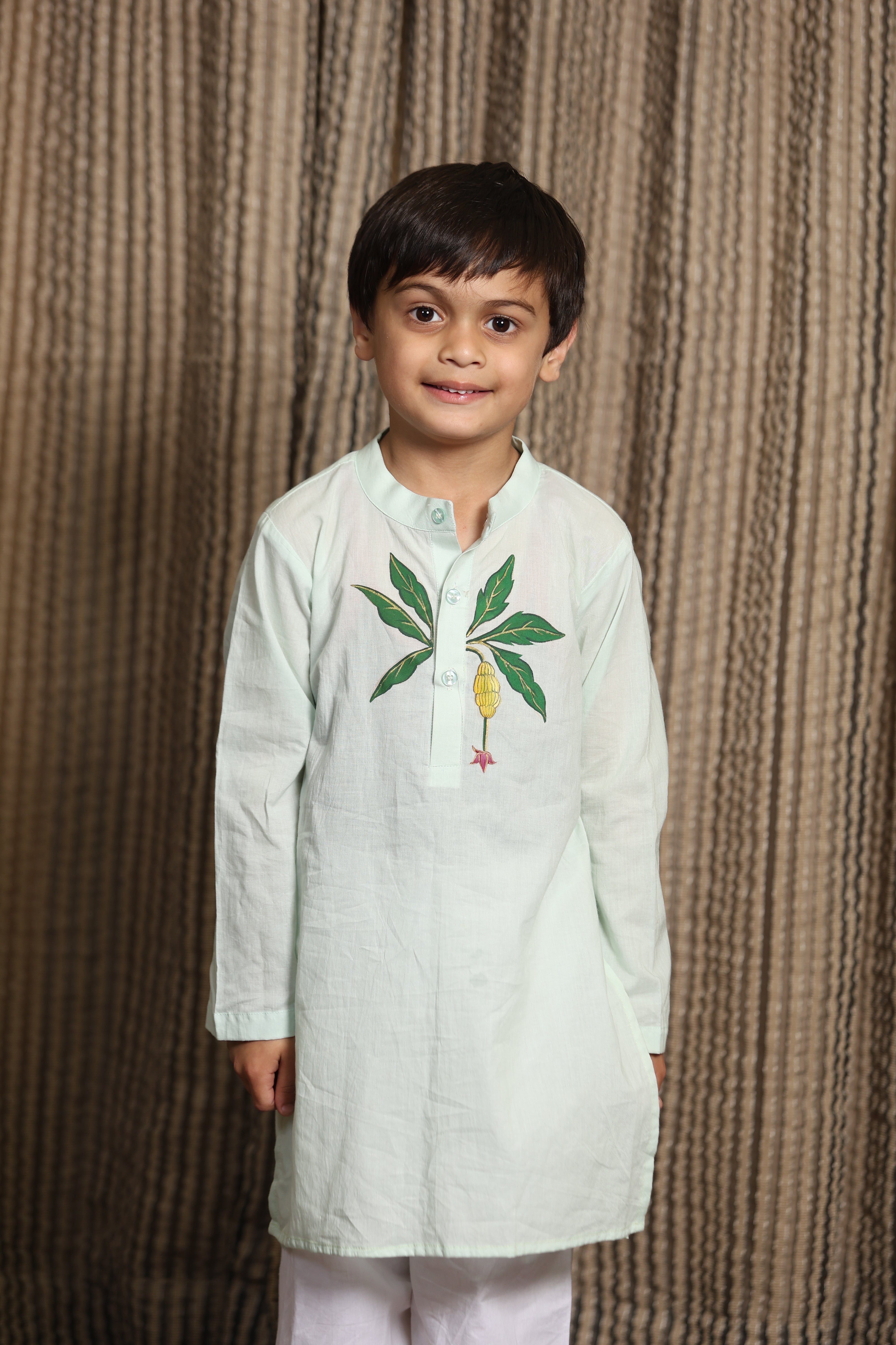 Palm Handpainted Kurta