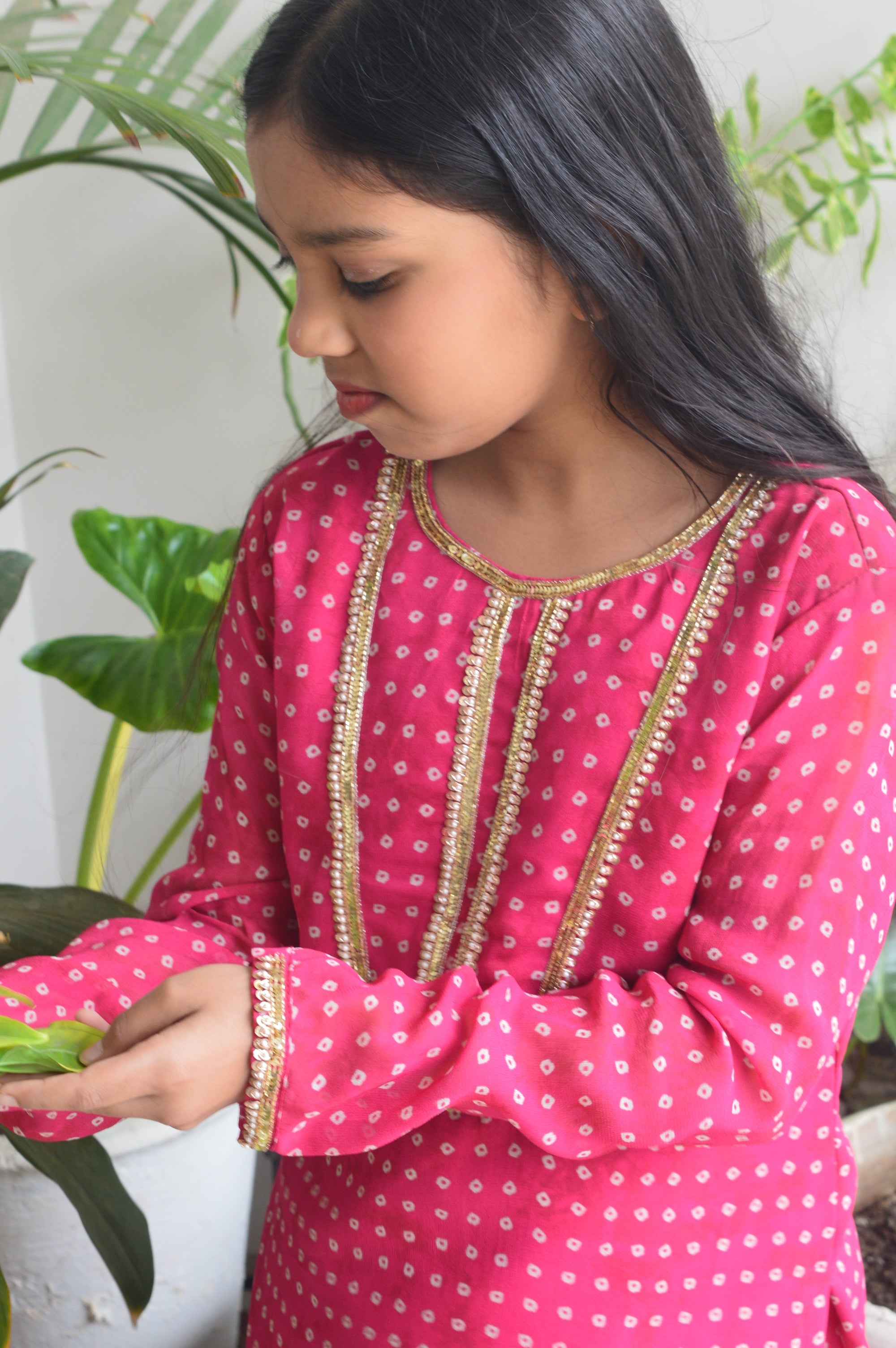 Gulabo Afghani Kurta Set for Girls