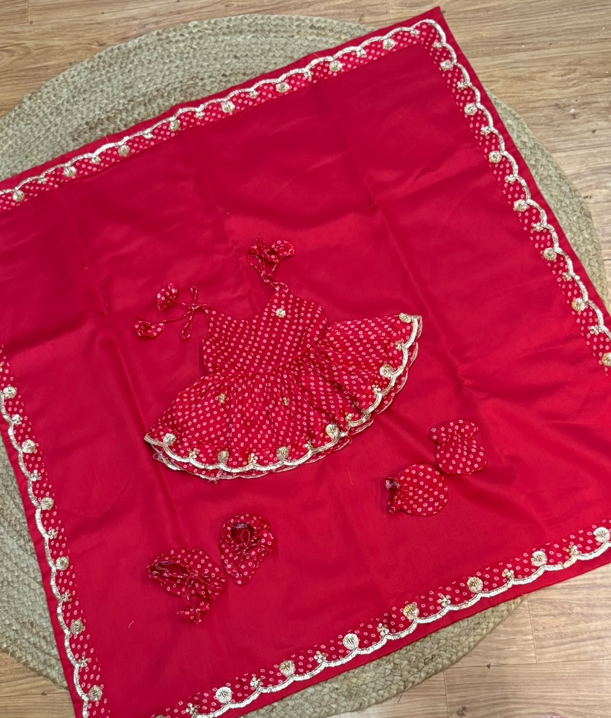 Girl Red Jamna set