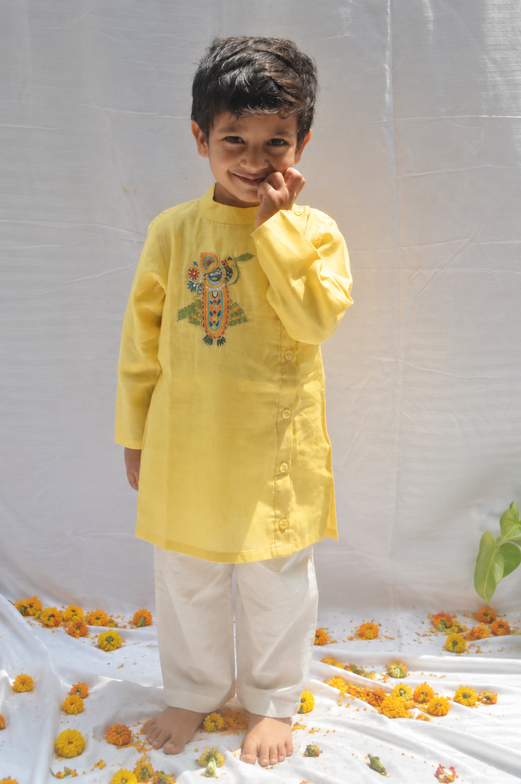 Shrinath Ji Boy Kurta
