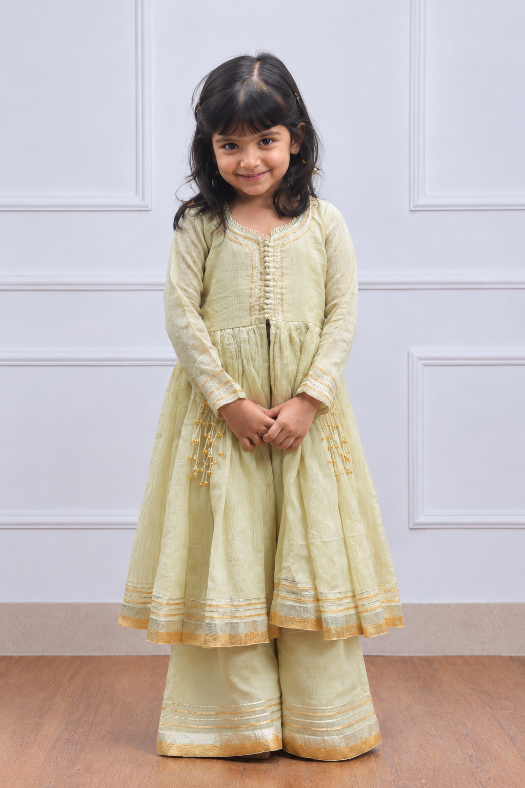 Chham Chham Anarkali Set