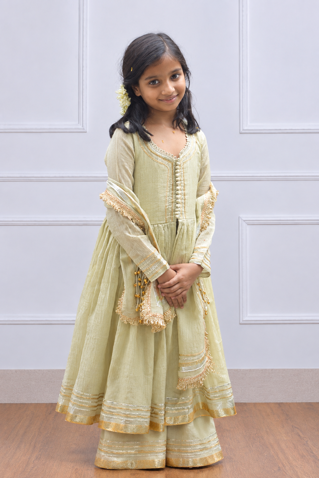 Chham Chham Anarkali Set