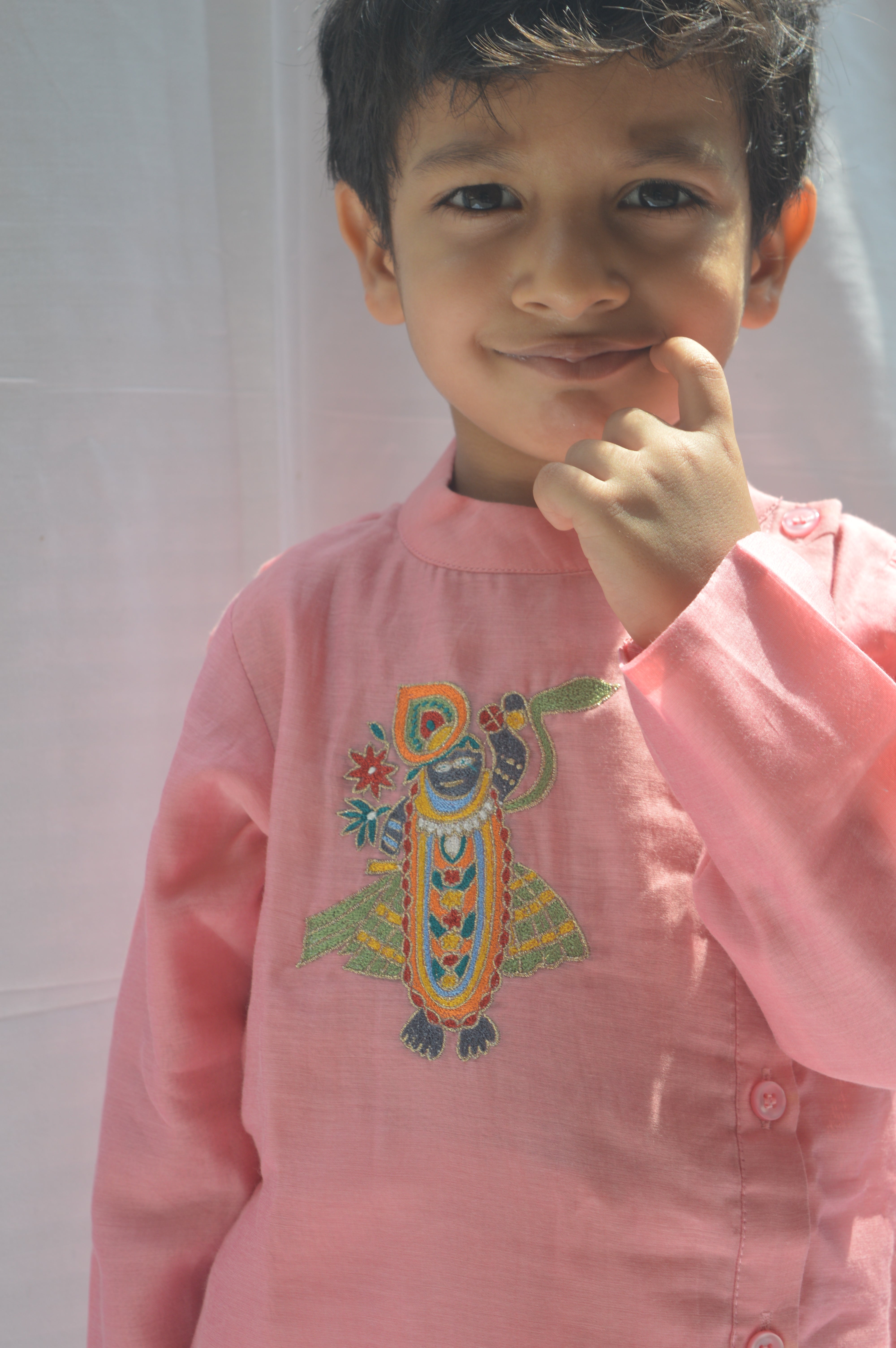 Shrinath Ji Boy Kurta