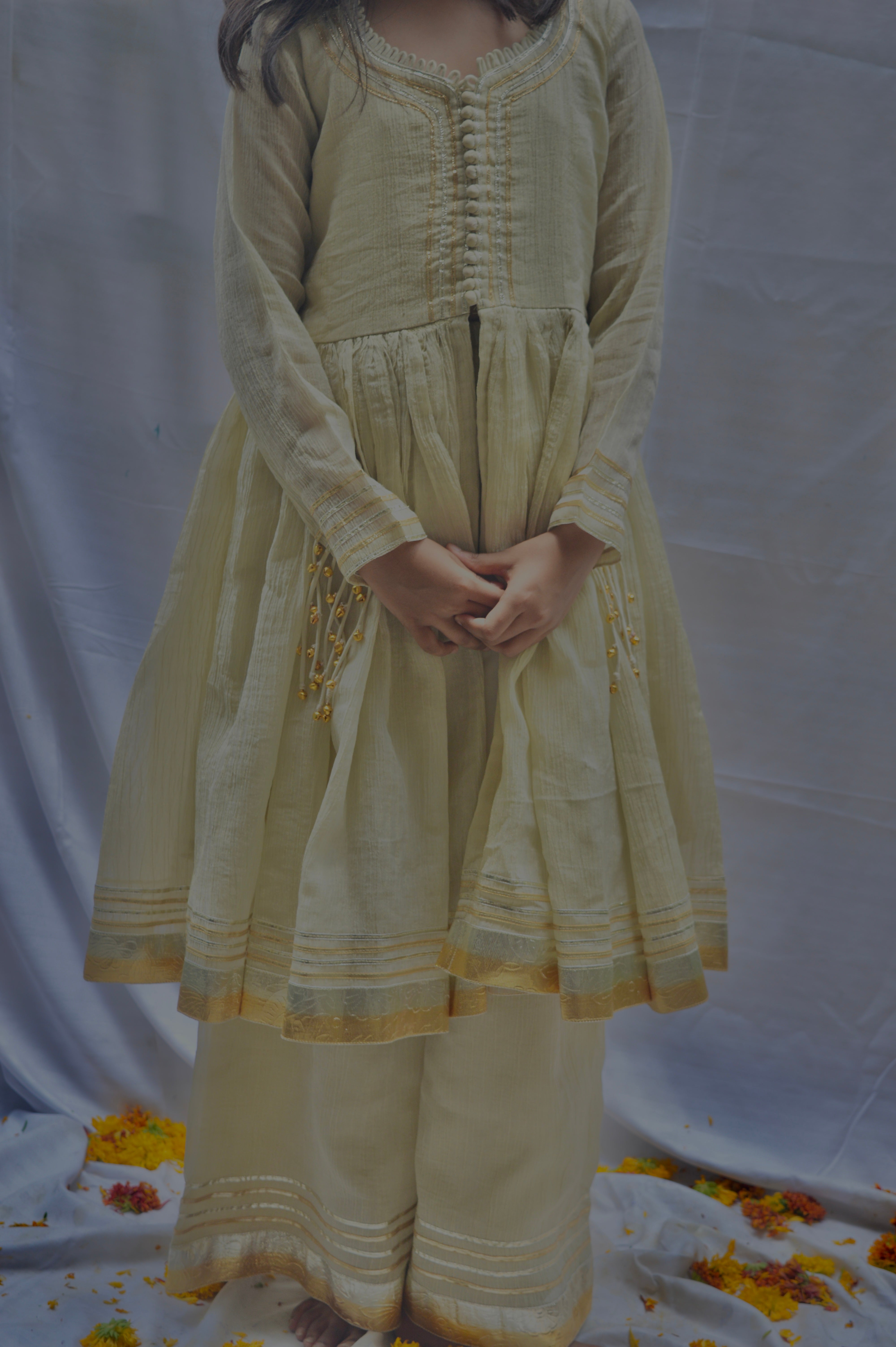 Chham Chham Anarkali Set