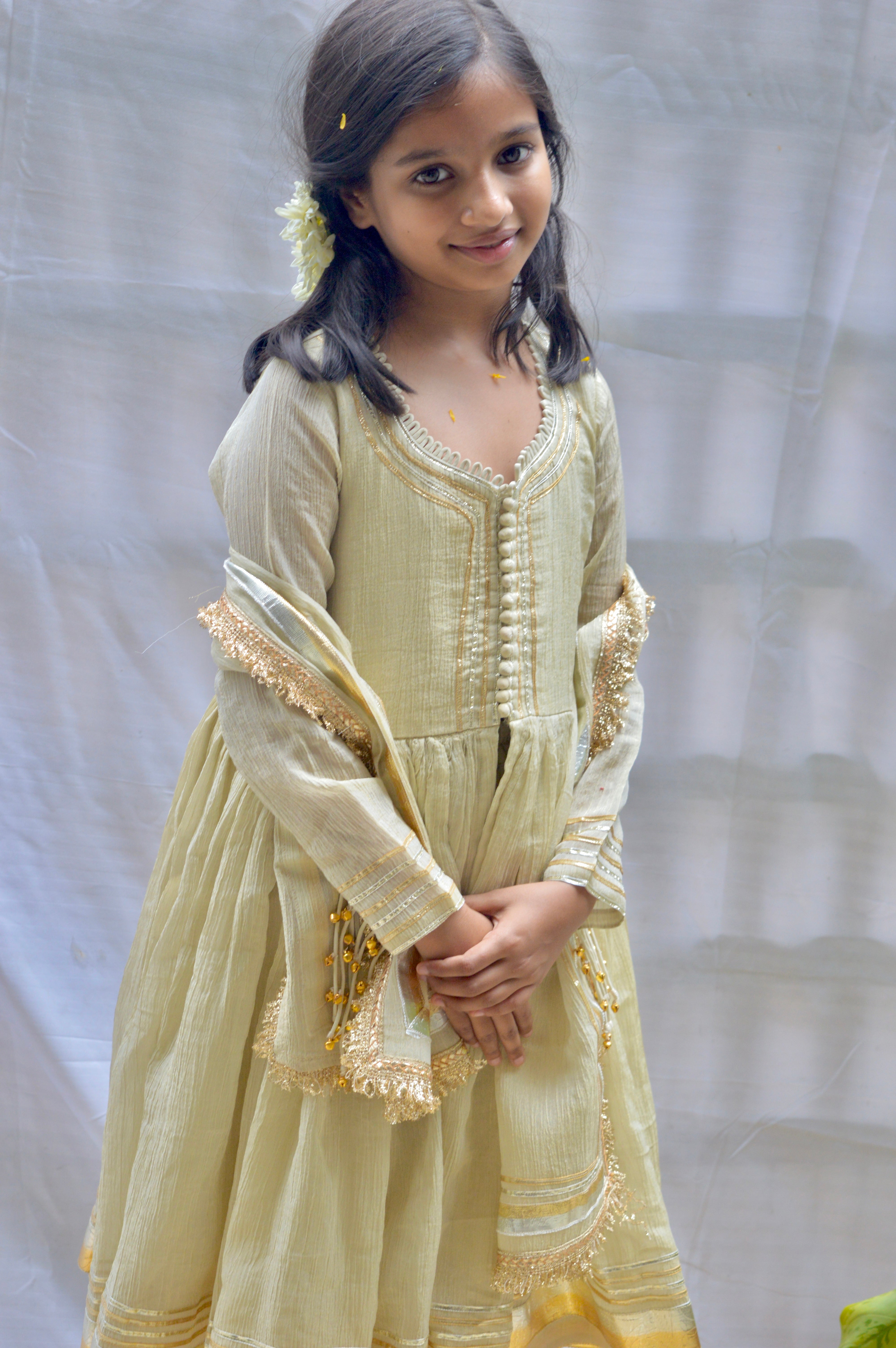 Chham Chham Anarkali Set
