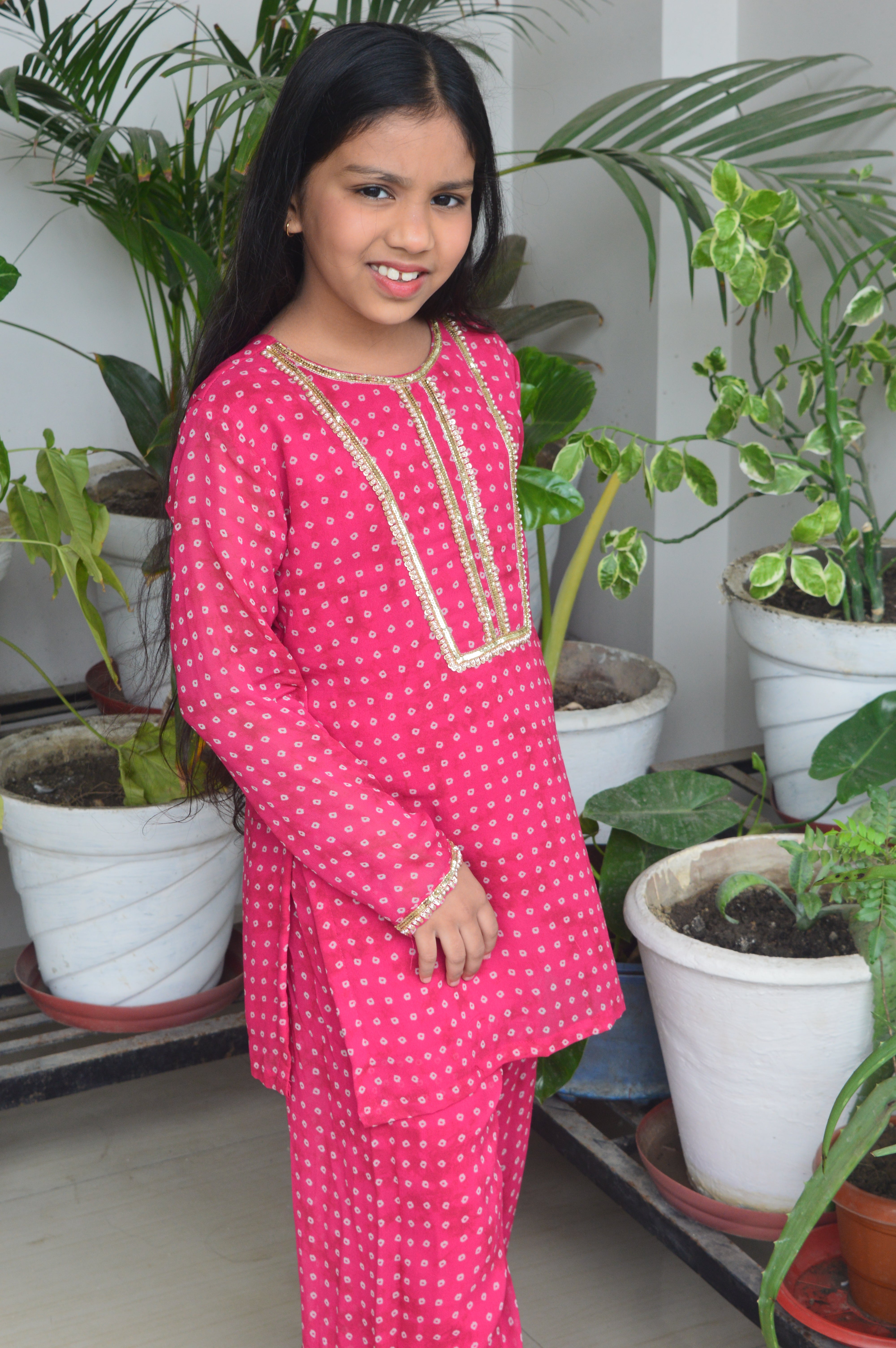 Gulabo Afghani Kurta Set for Girls