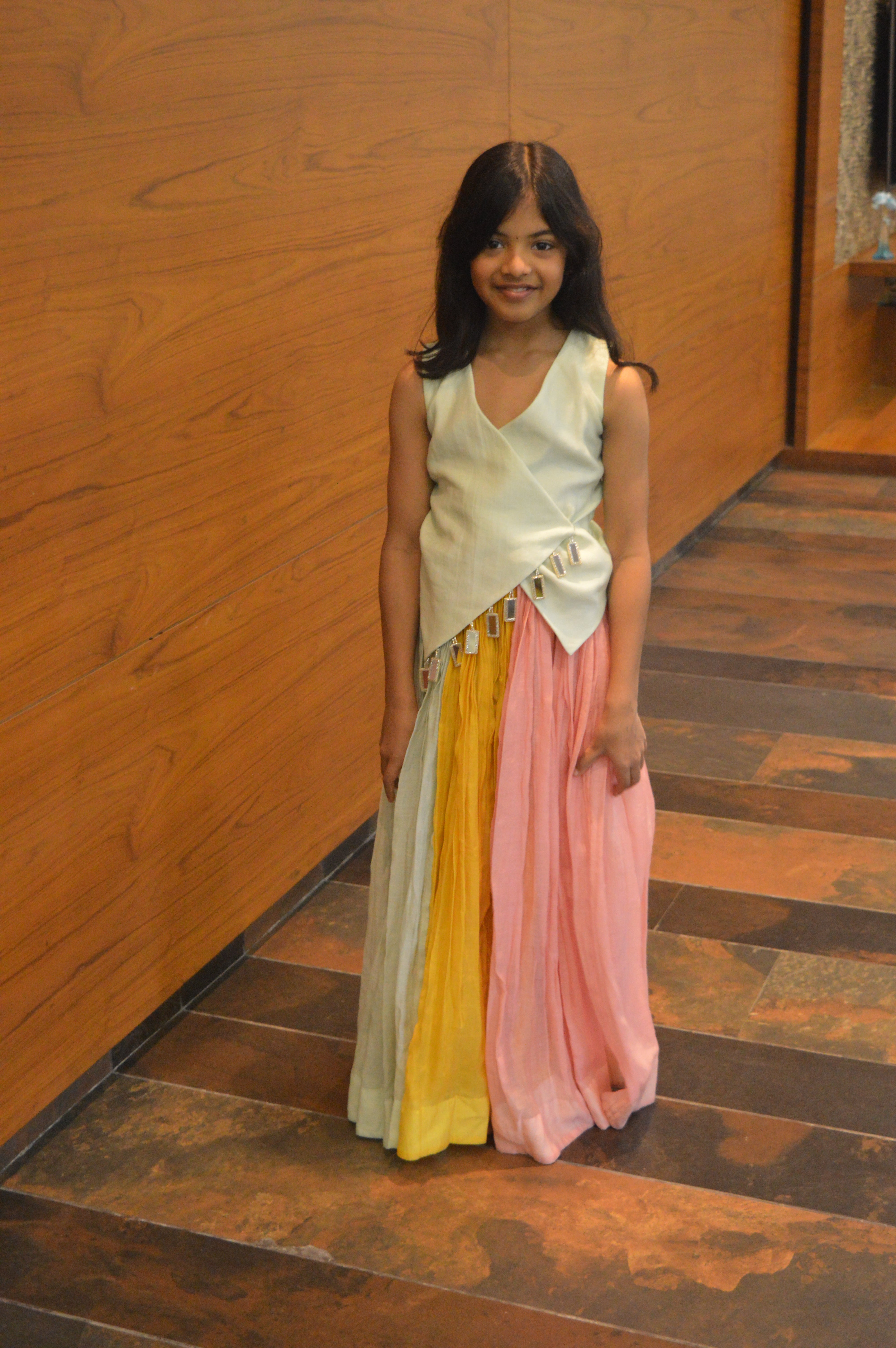 Rang Tarang Lehenga Set for Girls