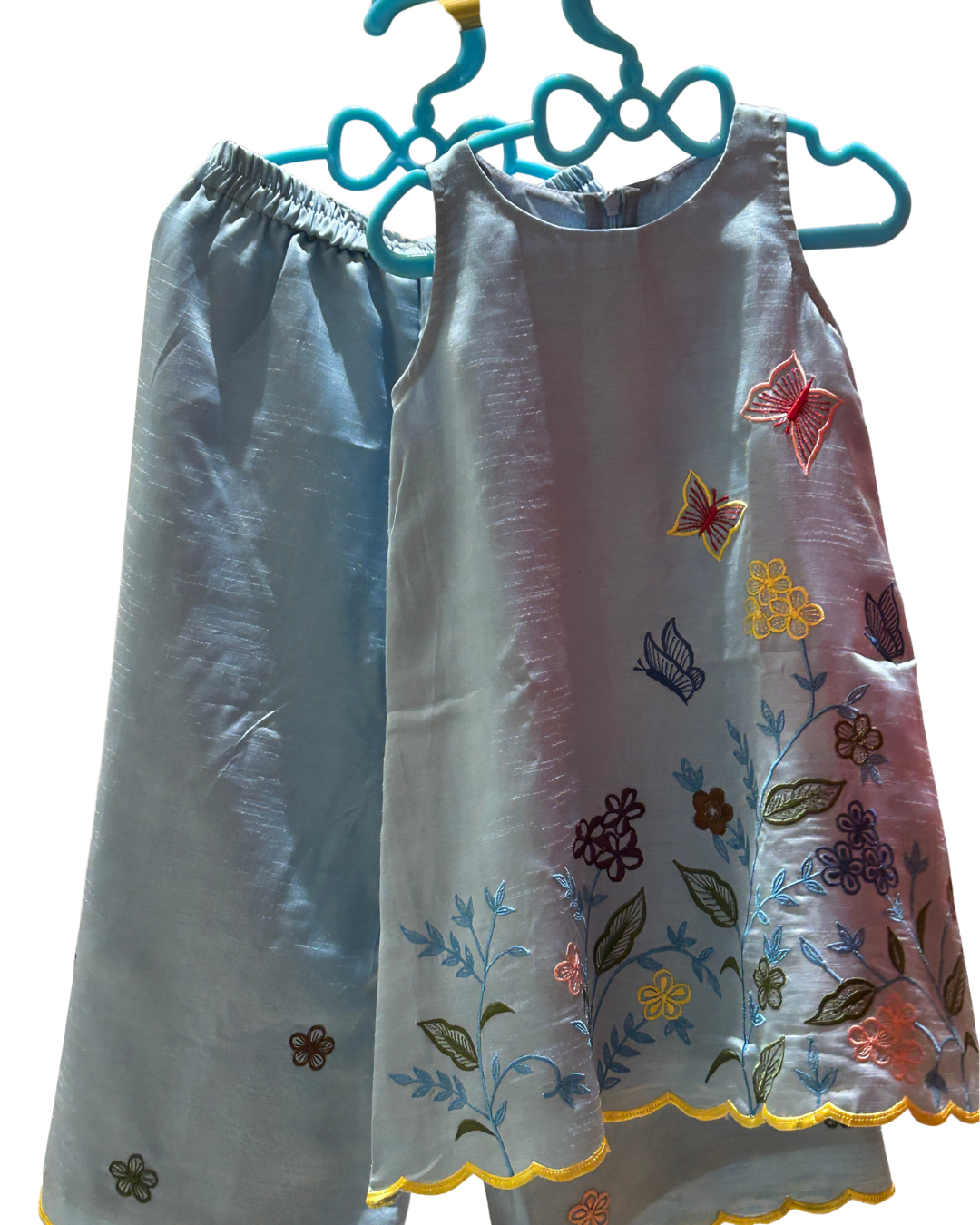 Garden Embroidered Palazzo Set